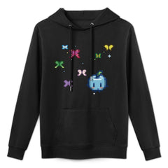 Unisex cotton Hoodies soft everyday wear fashion funny[Pixel art znimo]graphic hoodies