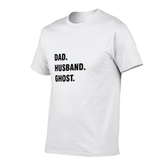 Graphic tee [Dad.Husband.Ghost] funny t-shirt Unisex