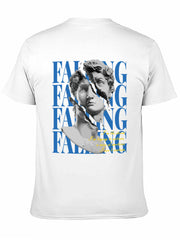 Graphic tee [Falling down] Y2K modern hiphop t-shirt Unisex