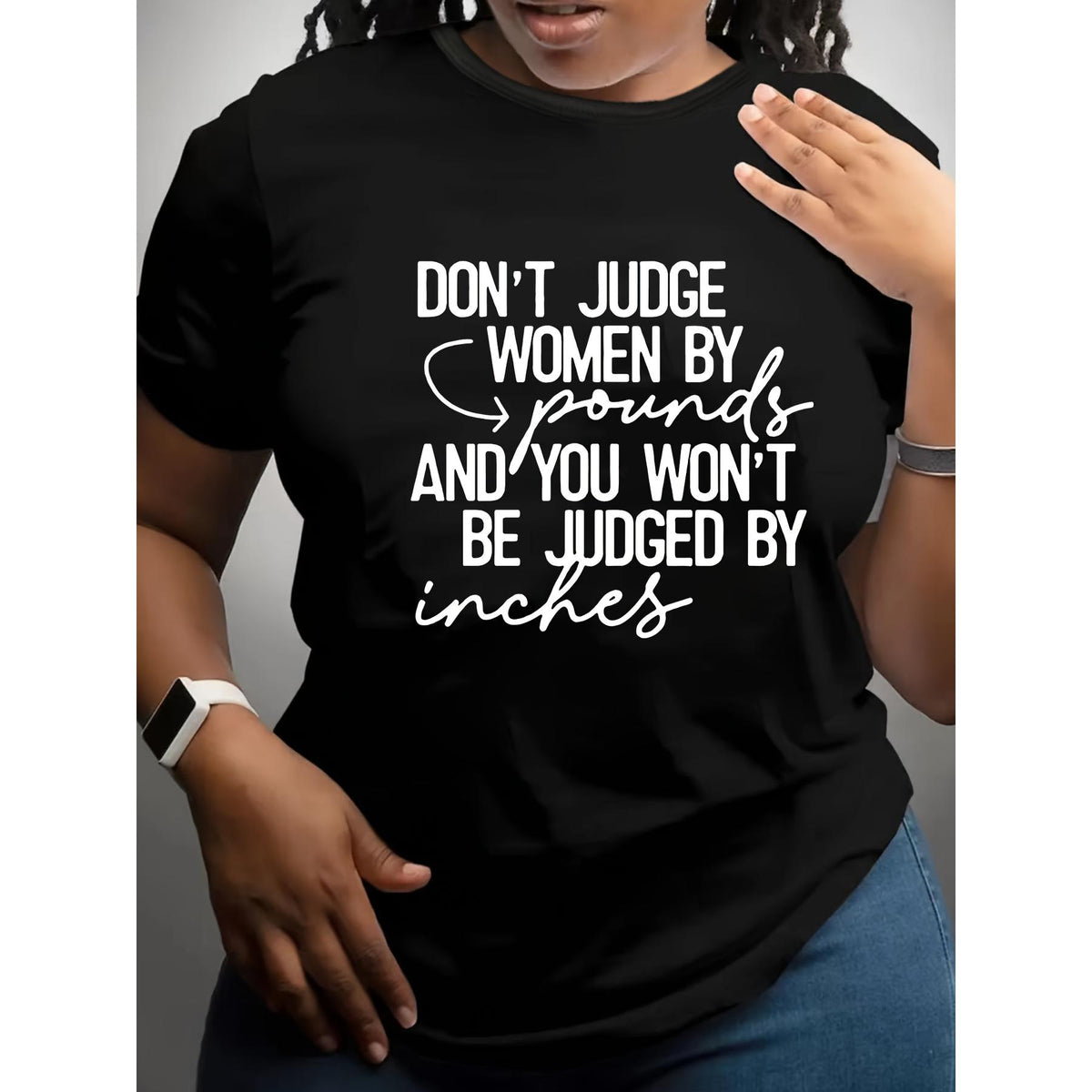 Plus Size - Plus Size - Plus Size Women'S Casual Short Sleeve T-Shirt