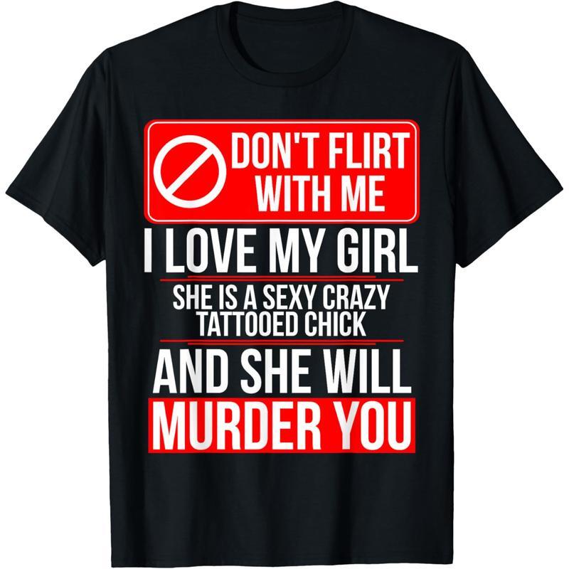 Boyfriend Girlfriend Matching T-Shirt