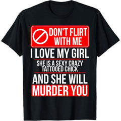 Boyfriend Girlfriend Matching T-Shirt