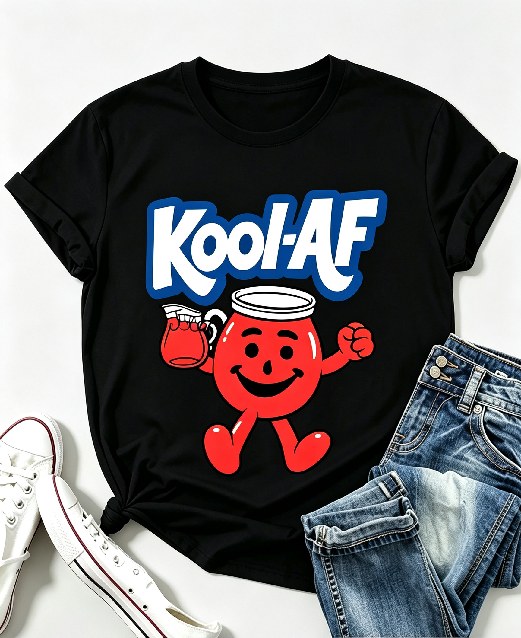Funny Retro Rock Graphic T Shirt for Men