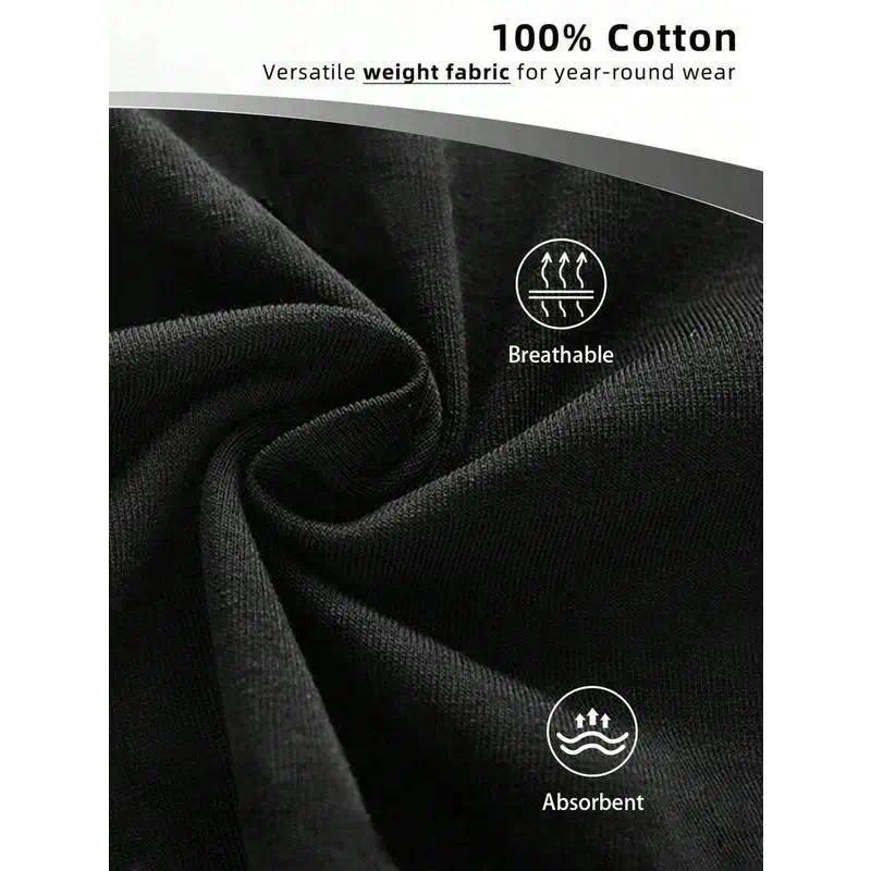[Pattern T-shirt] Cotton men's graphic print T-shirt, suitable for summer outdoor sports, short-sleeve T-shirt, plus-size T-shirt, plus-size black -1 TokWear Tee