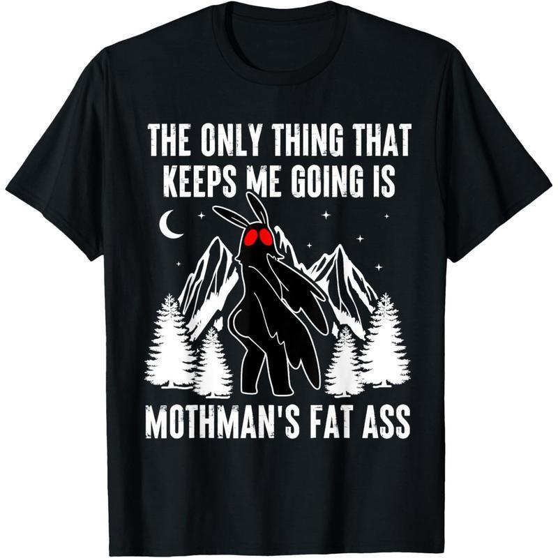 Vintage Cryptid Funny Mothman Meme T-Shirt