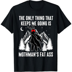 Vintage Cryptid Funny Mothman Meme T-Shirt