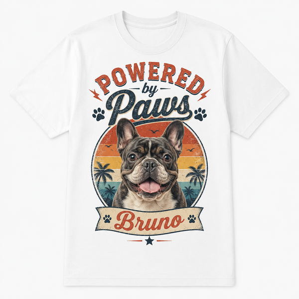 Custom Pet Photo T-Shirt Personalized Dog Cat Graphic Tee-09