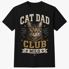 Custom Pet Photo T-Shirt Personalized Dog Cat Graphic Tee-07