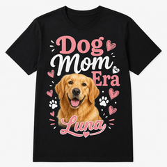Custom Pet Photo T-Shirt Personalized Dog Cat Graphic Tee-08