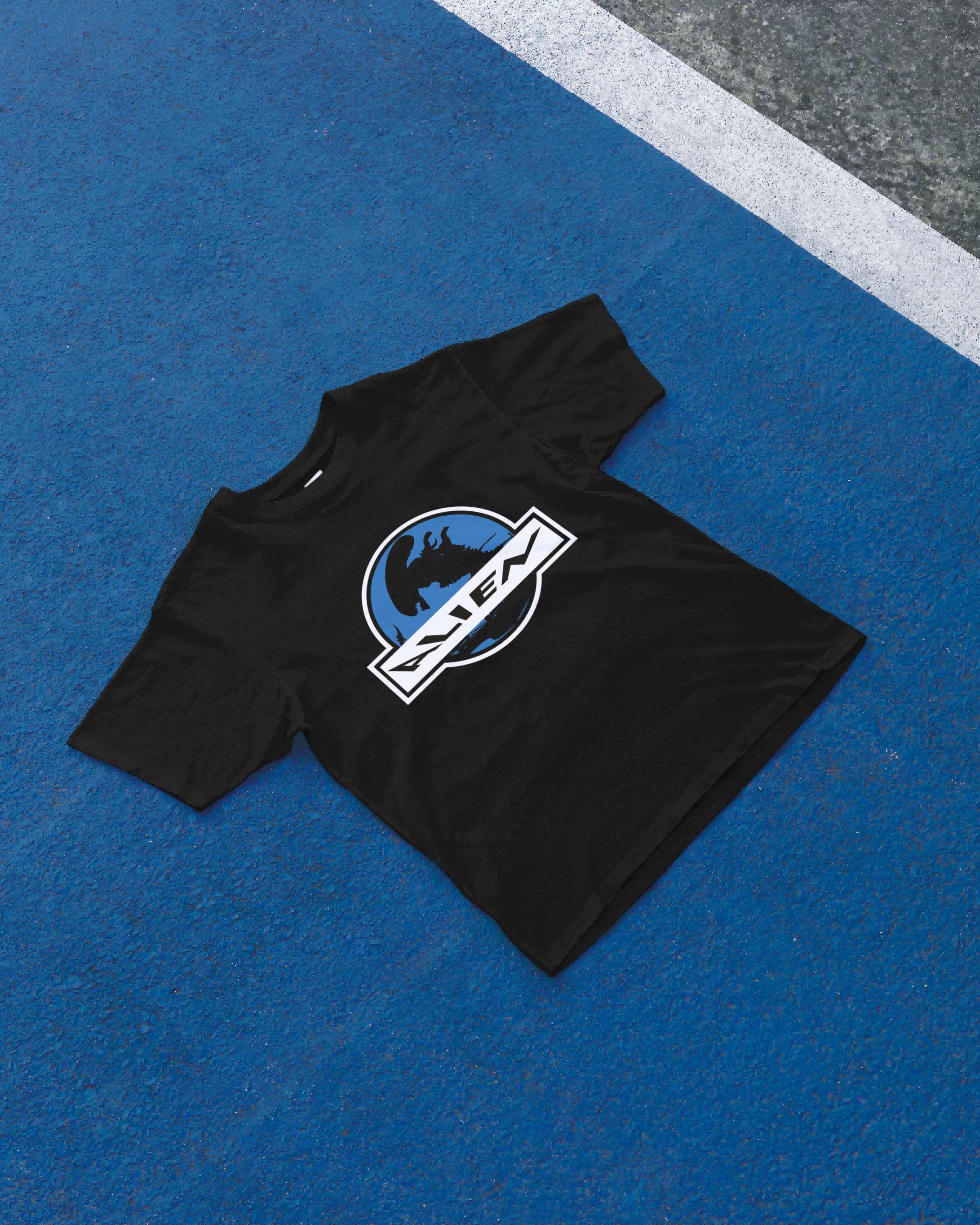 DIYANYONE Original Retro Sci-Fi Hoodie: ALIEN Movie Logo