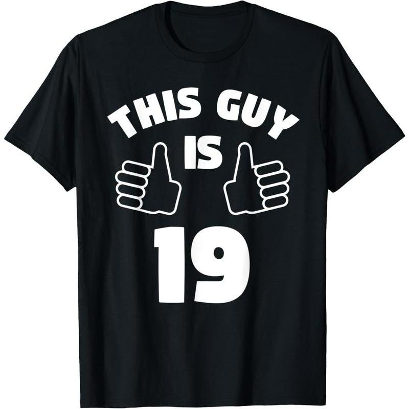 This Guy Is 19 Years Old Birthday T-Shirt