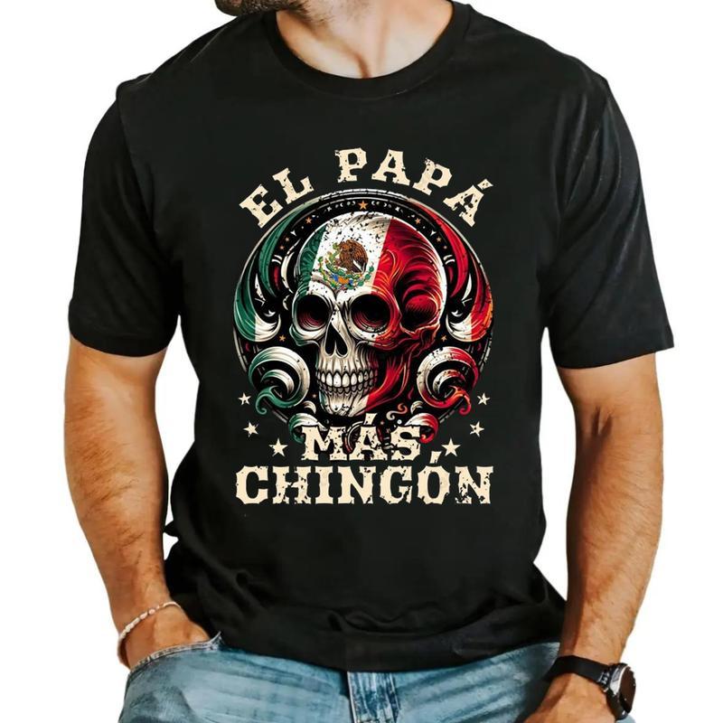 Funny Spanish Papa Graphic T-Shirt