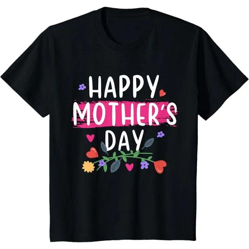 Happy Mother’s Day 2026 Mom Gift T-Shirt - For Mom Idea Graphic Tee, Unisex Casual Top
