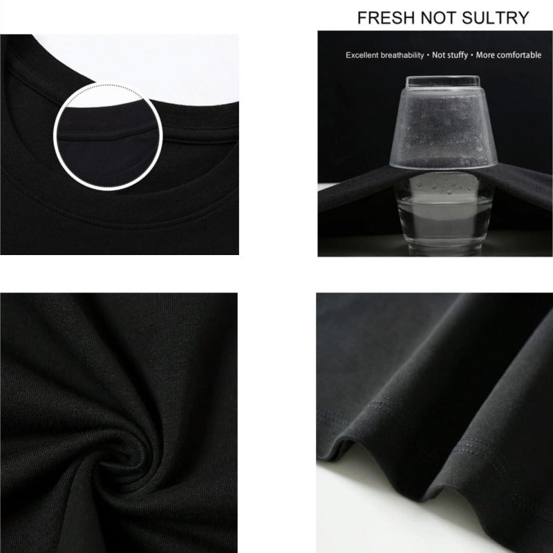 Greetings Huzz Funny Cat Meme Graphic Men Women T-Shirt