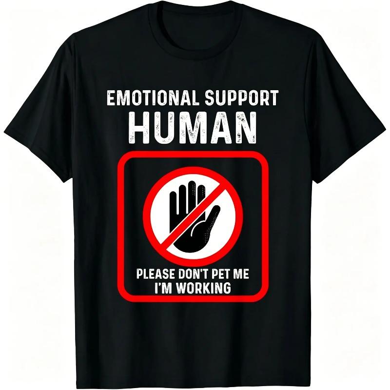 Bold Do Not Pet Me T-Shirt – Emotional Support Human Costume Look