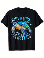 Soft Round Neck T-Shirt - Limited-Time Flash Suitable for Casual Wear, Subtle Style Suitable for Gifts, Machine Washable Comfortable Apparel