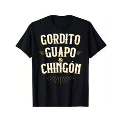 Summer t Shirts Chubby, Handsome and Awesome - Funny Mexican T-Shirt