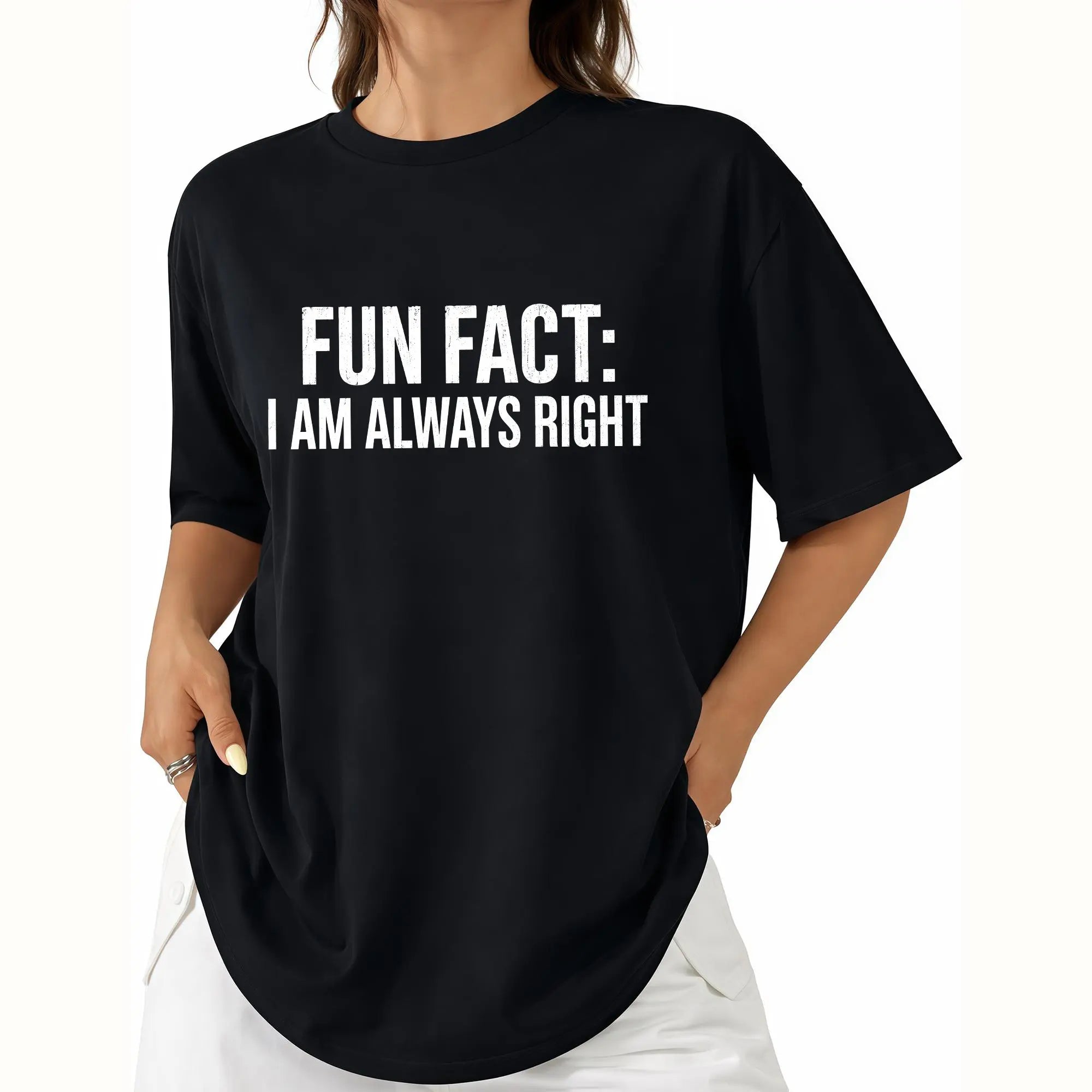 Fun Fact I Don’t Care tshirt – Funny Attitude Design , Minimalist Graphic Style