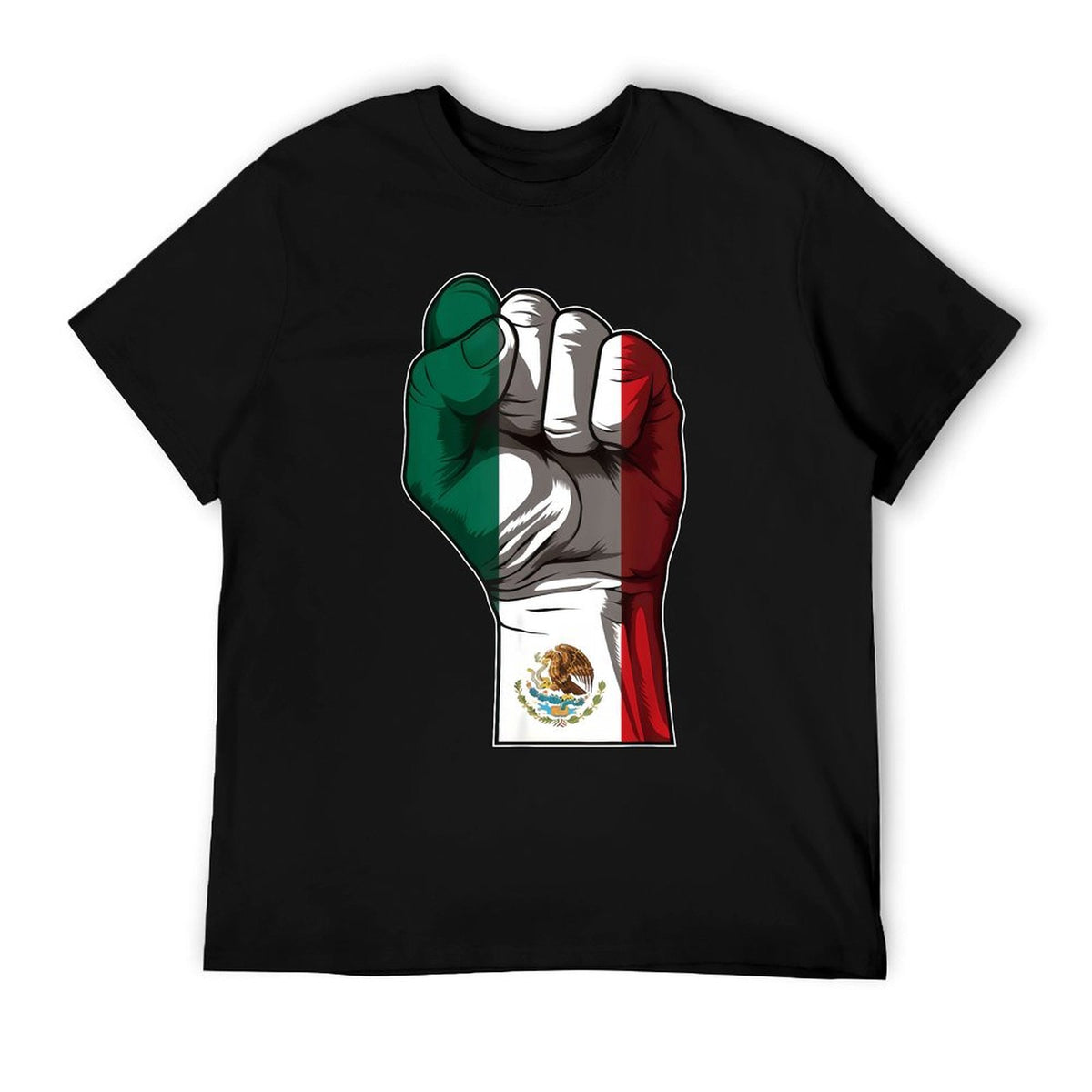 Graphic T-Shirt with Powerful Mexican Pride