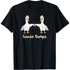 Goose Bumps Funny Goose Fist Bump Friends T-Shirt