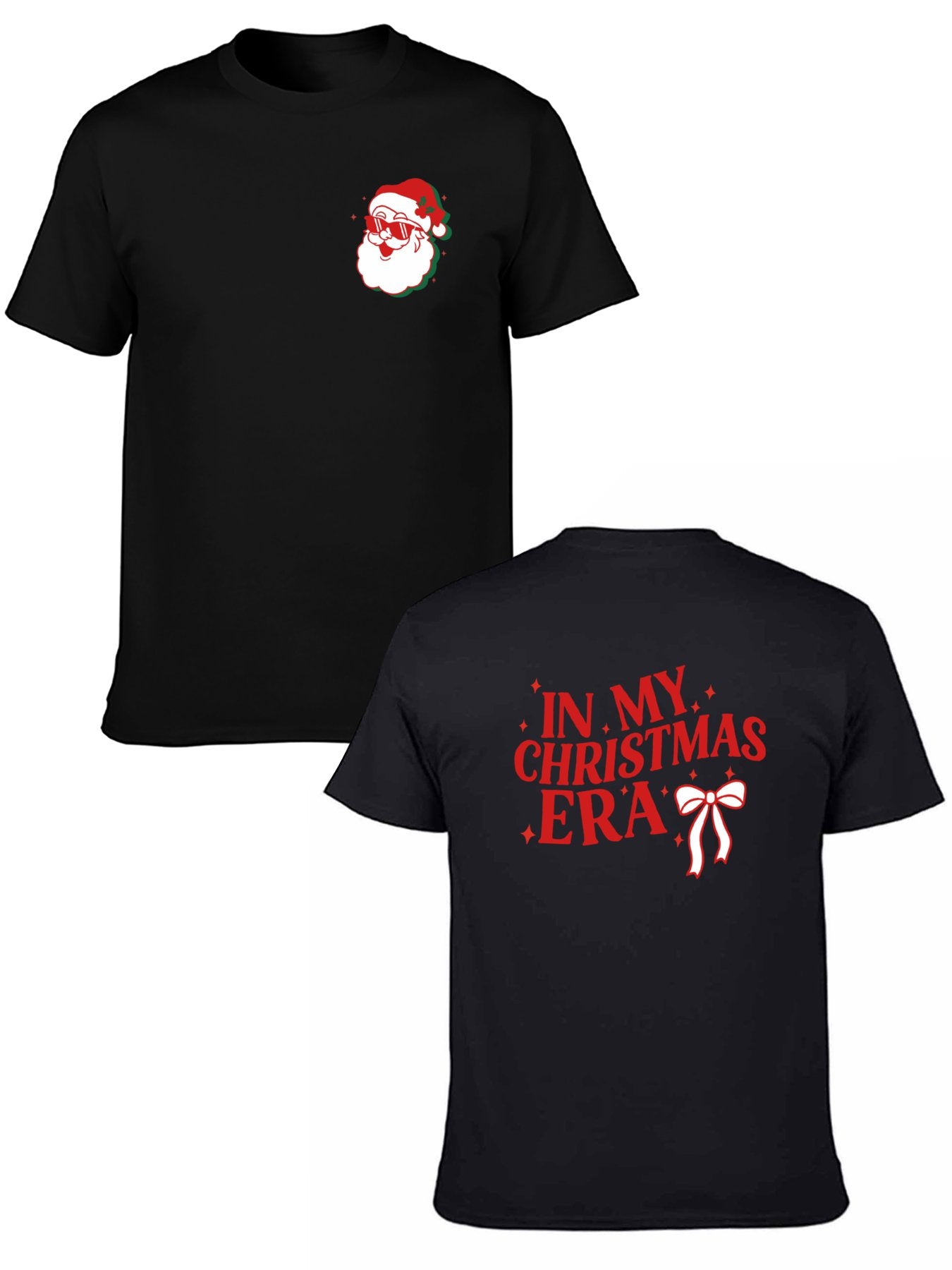 Graphic tee [In my Christmas era] funny t-shirt Unisex