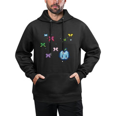 Unisex cotton Hoodies soft everyday wear fashion funny[Pixel art znimo]graphic hoodies