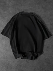Round Neck Men'S Letter Slogan Casual Short Sleeve T-Shirt