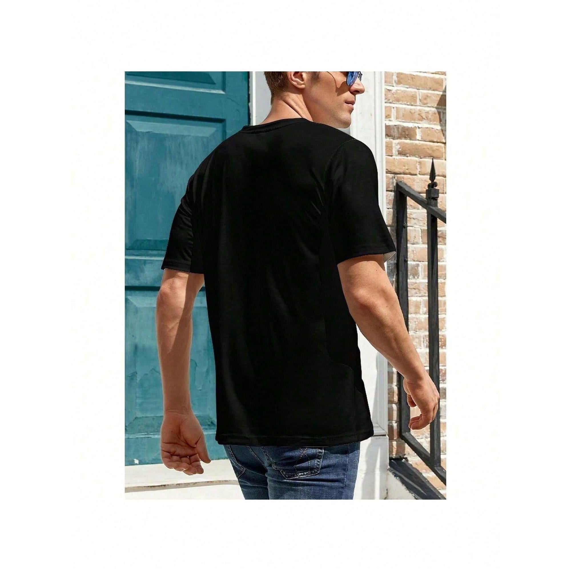 Retro Old School Spoof Fun Style Graphic T-Shirt