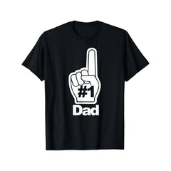 Number One Dad Graphic T-Shirt