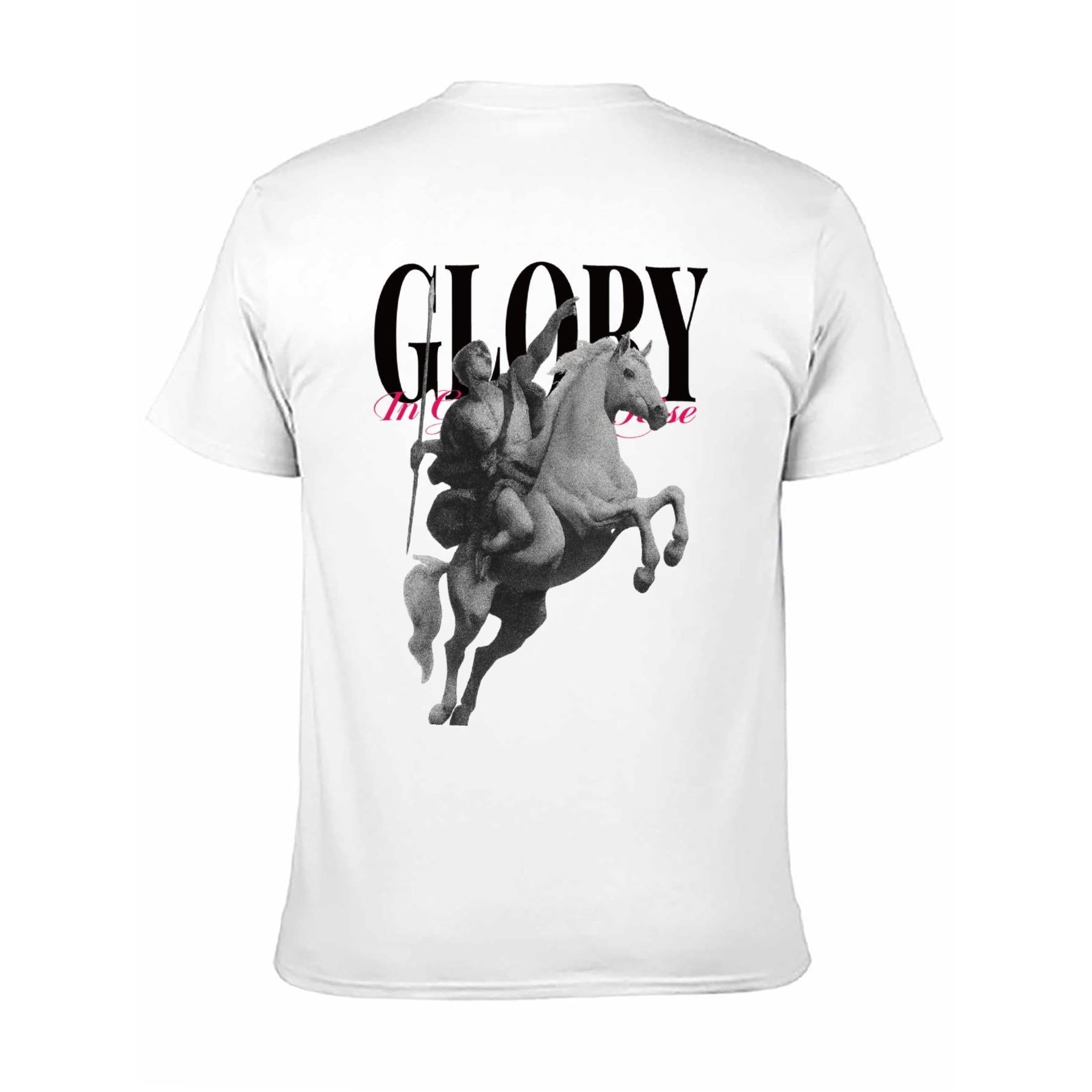 Graphic Tee [glory] Y2K Modern Hiphop T-shirt Unisex