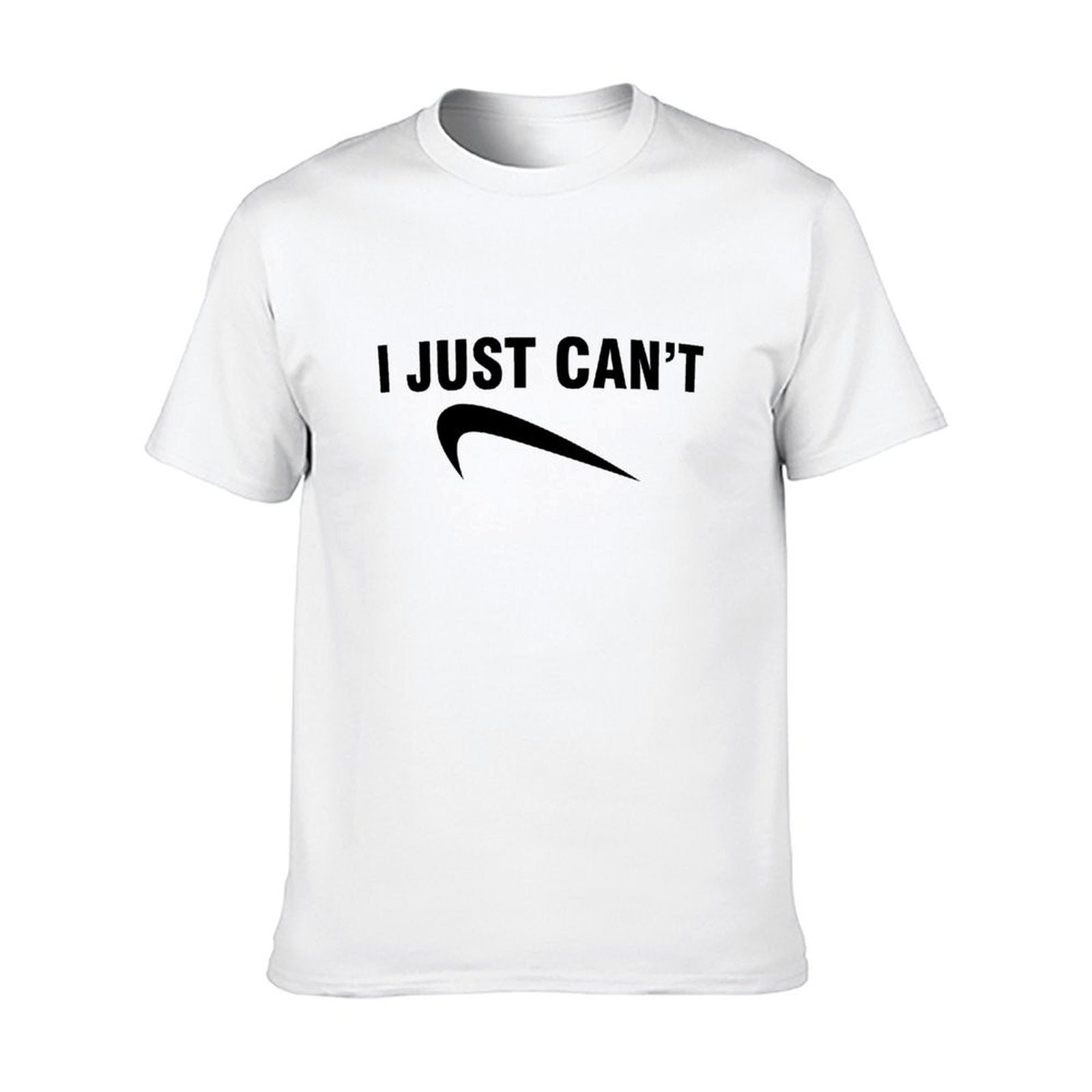 Graphic tee [i just can't] funny t-shirt Unisex