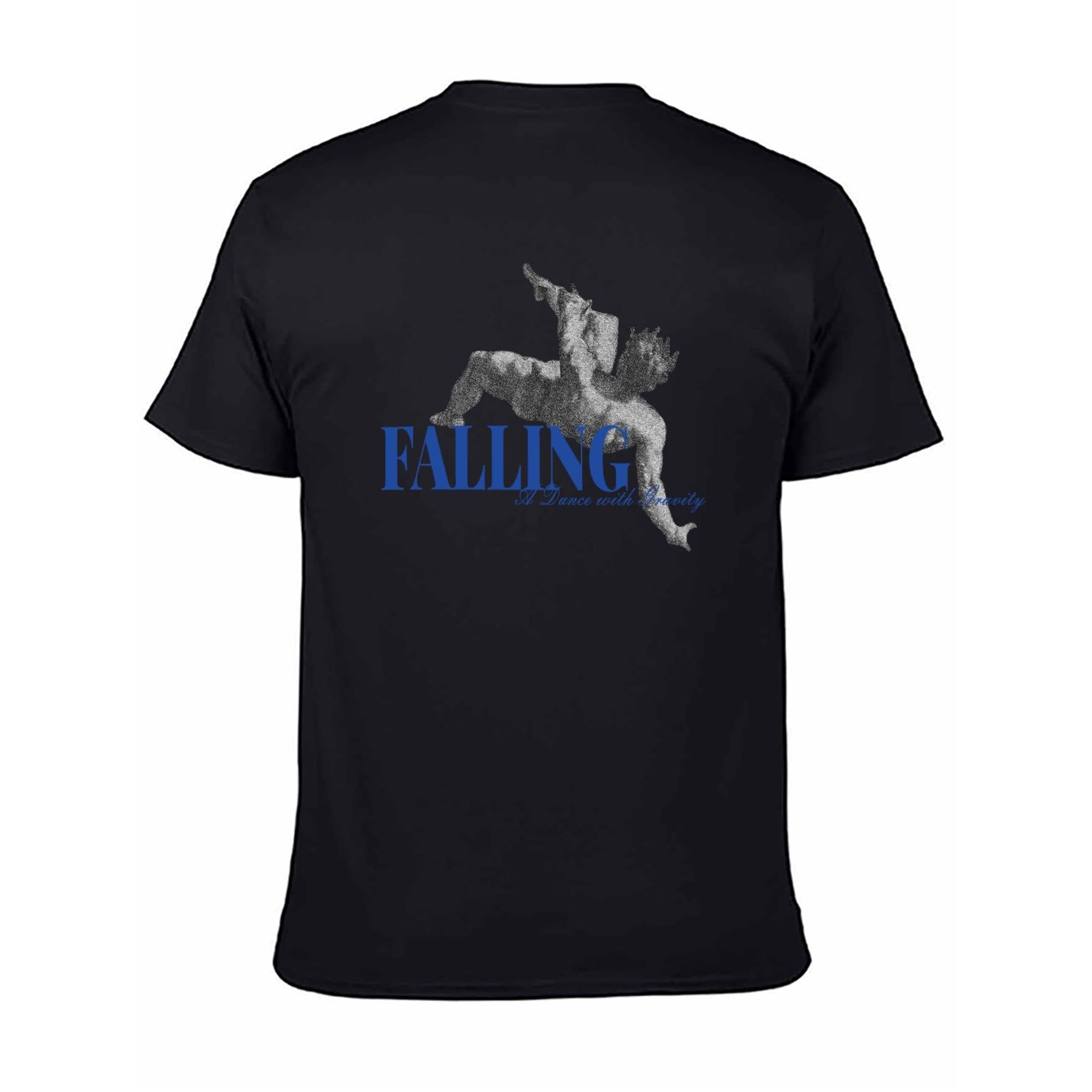 Graphic Tee [Falling] Y2K Modern Hiphop T-shirt Unisex