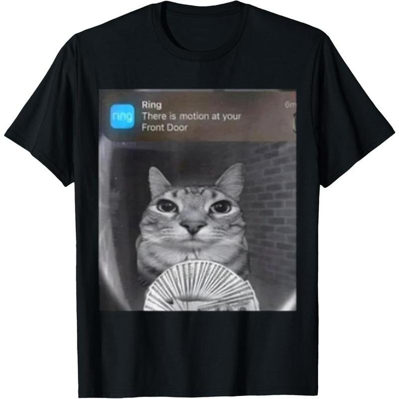 Ring Cat with Motion Meme T-Shirt