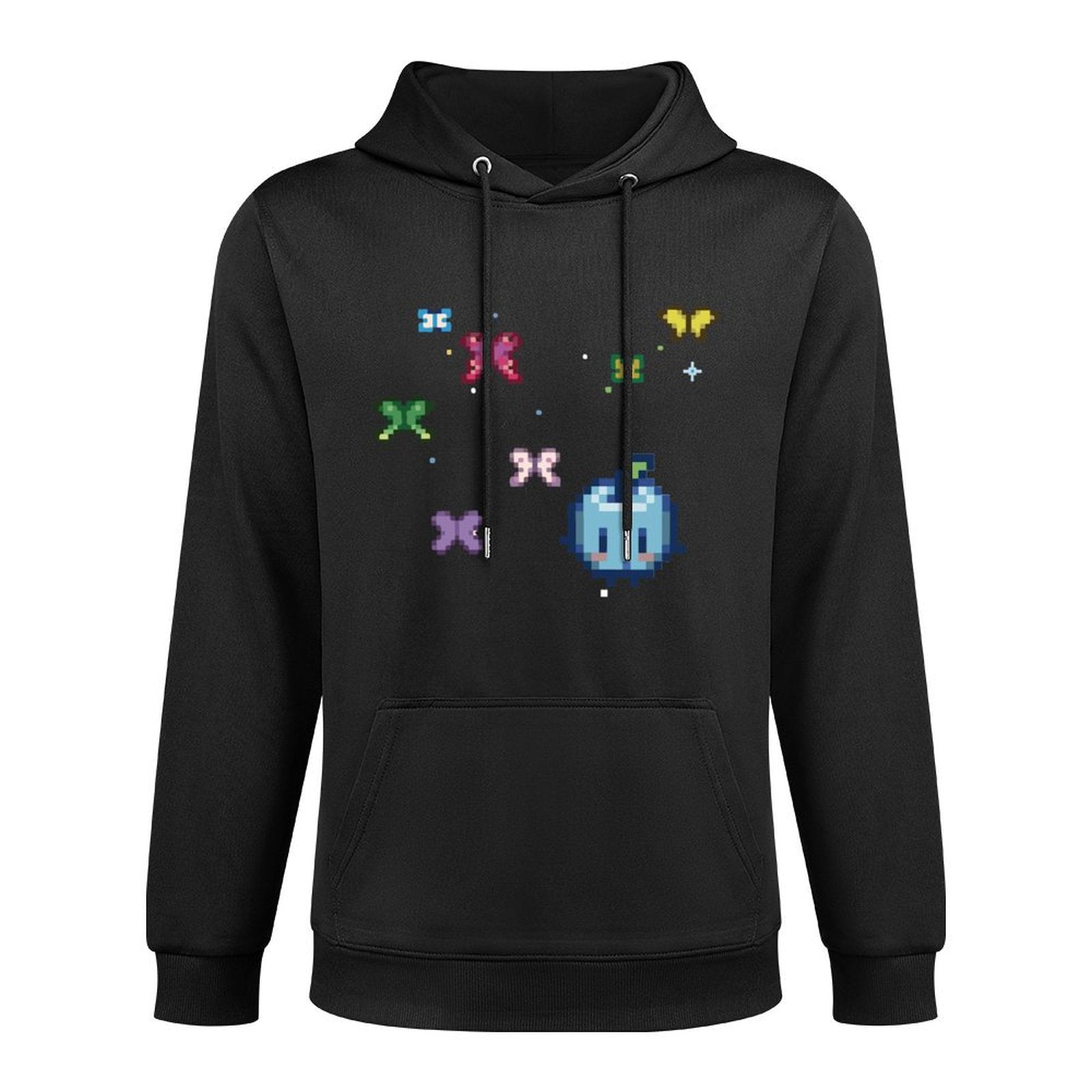 Unisex cotton Hoodies soft everyday wear fashion funny[Pixel art znimo]graphic hoodies