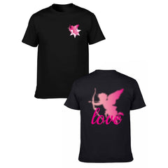 Graphic tee [LOVE] Y2K modern hiphop t-shirt Unisex