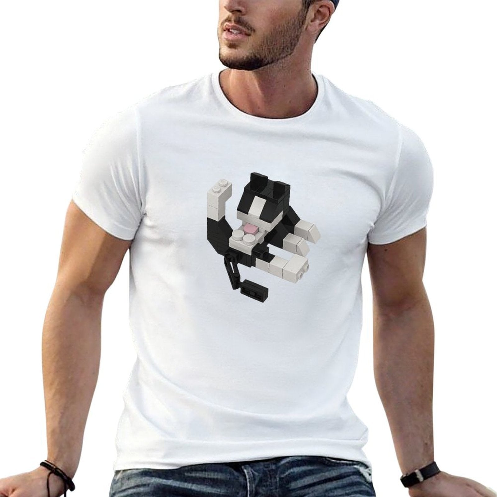 Cat meme graphic t-shirt funny t-shirt