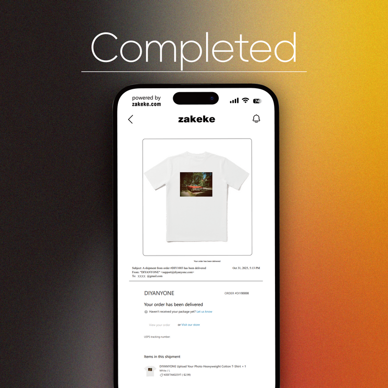 3. Receive your artwork