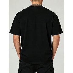 Men's Clothing Bible Text Printed Black Tshirt, Graphic Tee, Summer Tops, Shirt, Unisex Casual Crew Neck Tshirt