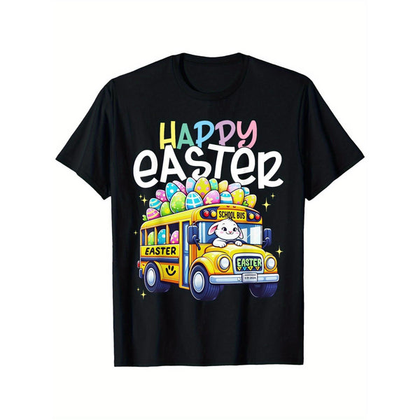Happy Easter Bus Easter Day T-Shirt