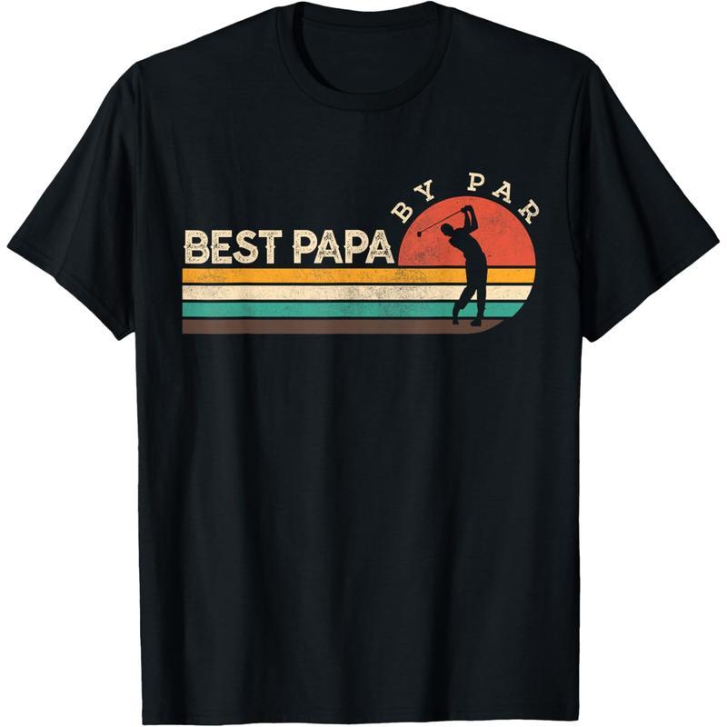 Best Papa By Par Fathers Day T-Shirt