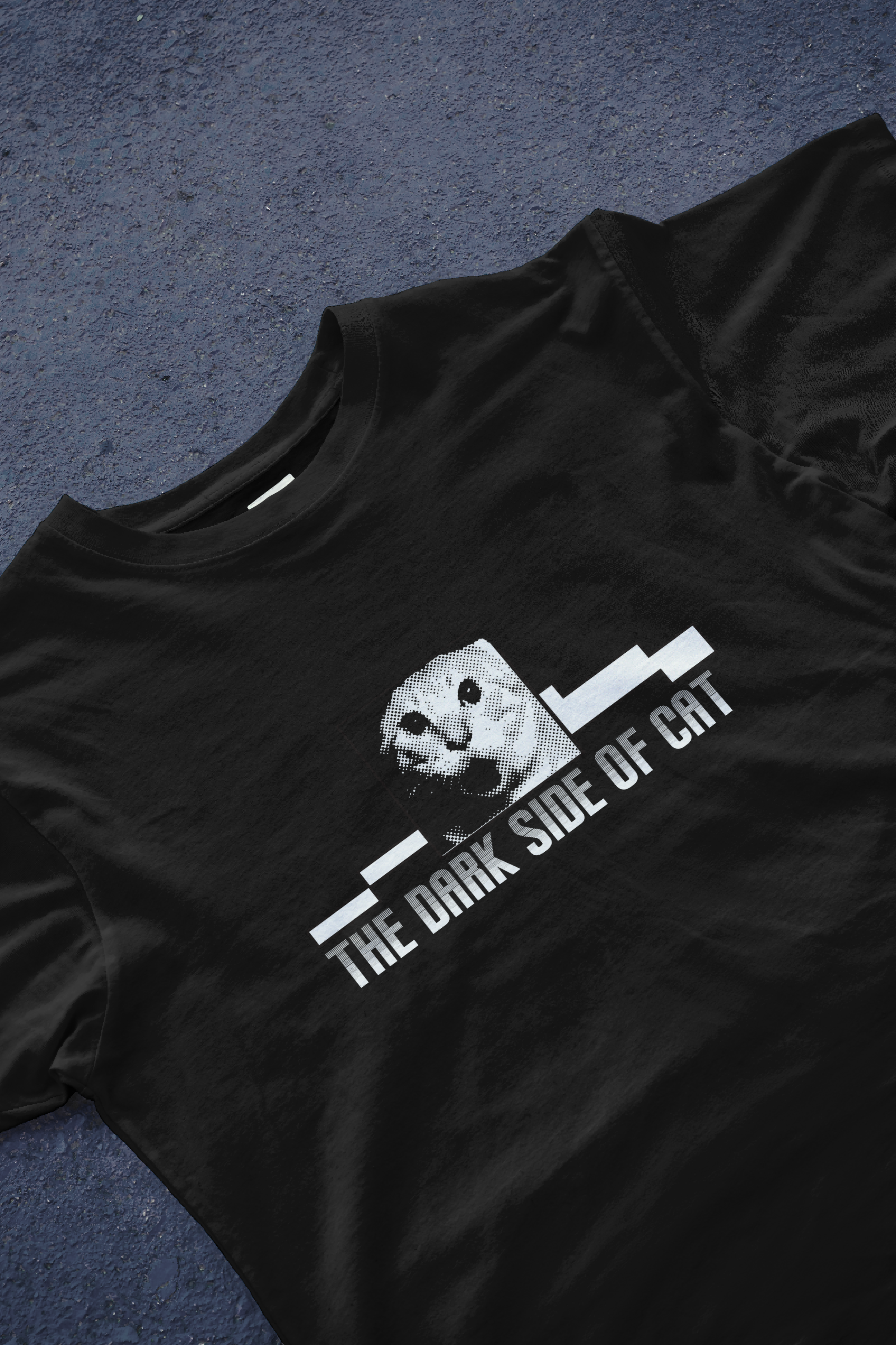 DIYANYONE Original Meme Mashup T-shirt: The Dark Side of Cat