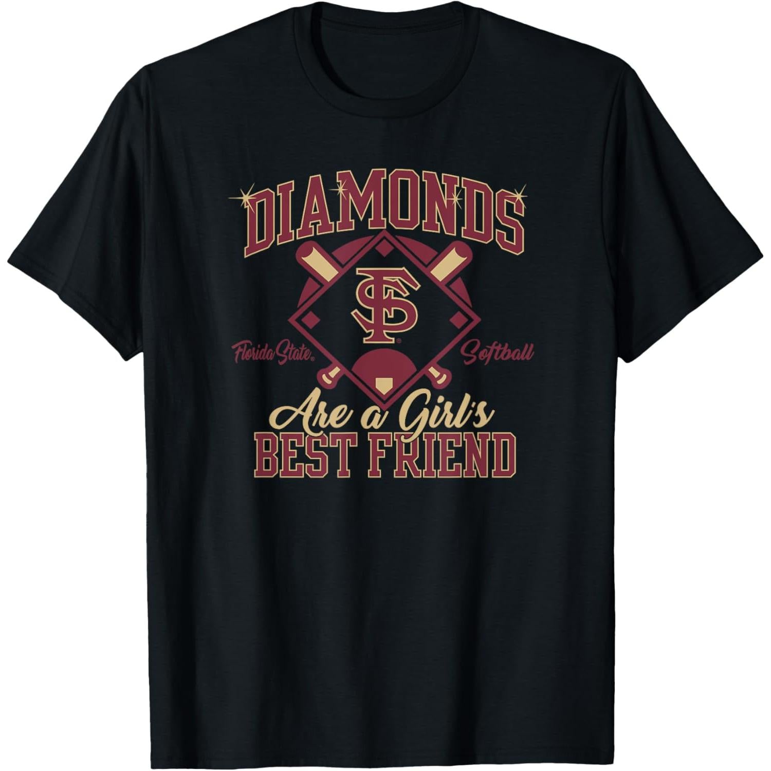 Florida State Seminoles Softball Diamond T-Shirt