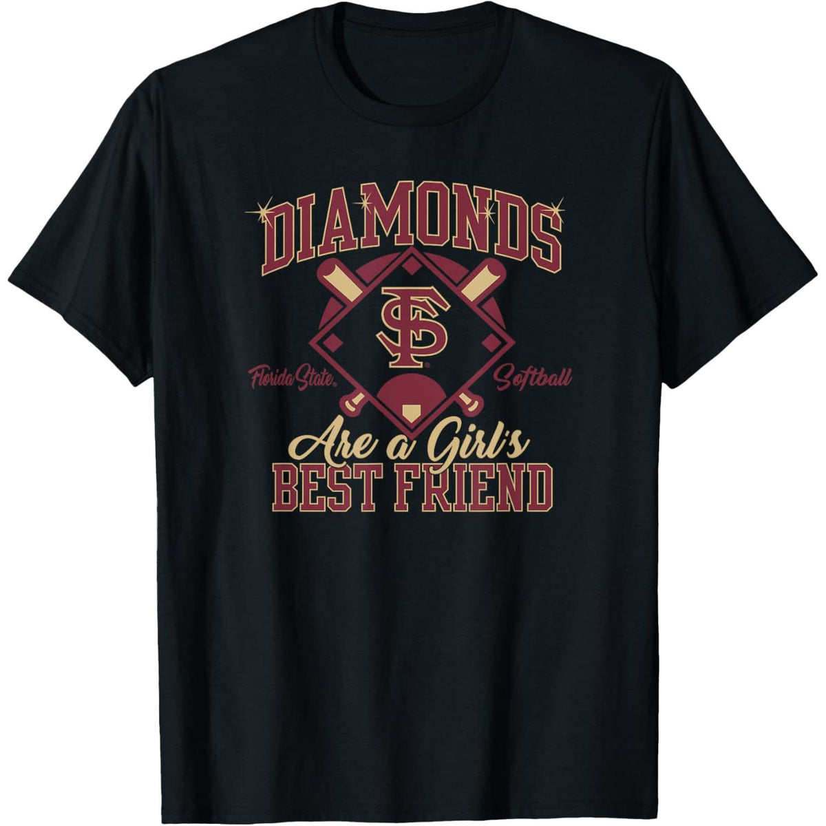 Florida State Seminoles Softball Diamond T-Shirt