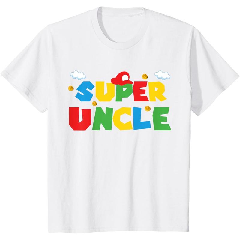 Funny Super Uncle Graphic T-Shirt