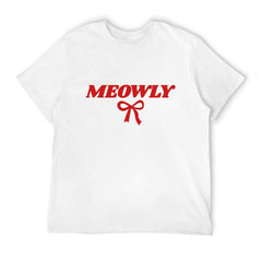 Graphic tee [meowly] funny t-shirt Unisex Xmas Christmas gift holiday vibes