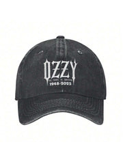 Ozzys Osbournes Washed Baseball Cap  Y2k Retro Sun Trucker Hat Summer Female Male Outdoor Sports Snapback Cap