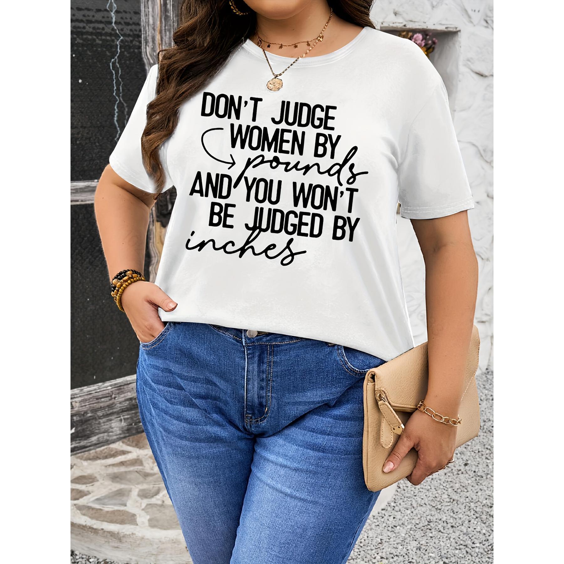 Plus Size - Plus Size - Plus Size Women'S Casual Short Sleeve T-Shirt