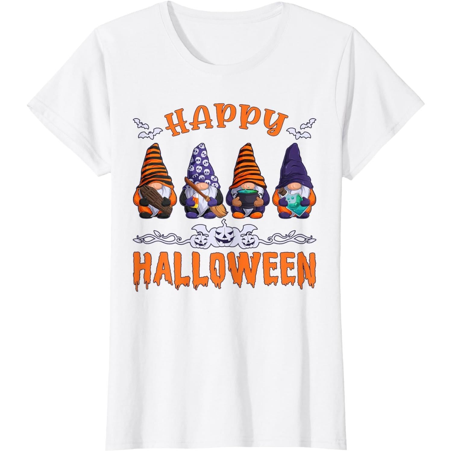 Halloween Gnomes, Happy Halloween T-Shirt