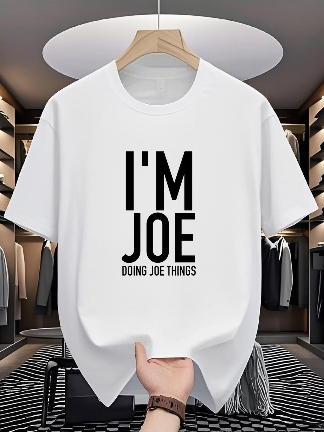 Funny Slogan Graphic T‑Shirt for Men Women, Casual Humor Short Sleeve Crewneck Everyday Tee Top