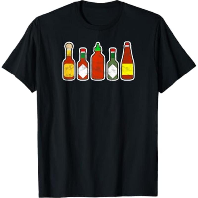 Hot Sauce Foodie Spicy Food T-Shirt